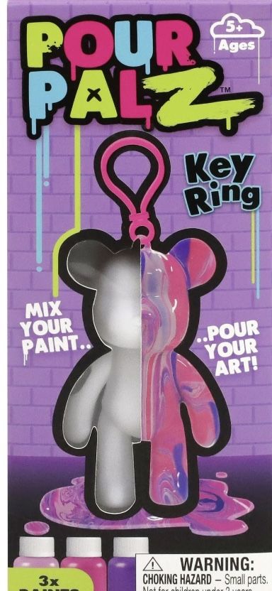 Drip Bear Keychain Pain Bear Brand New