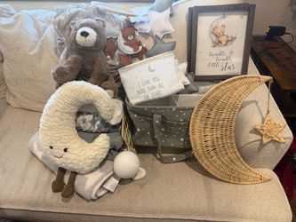 Moon and Stars Nursery Decor
