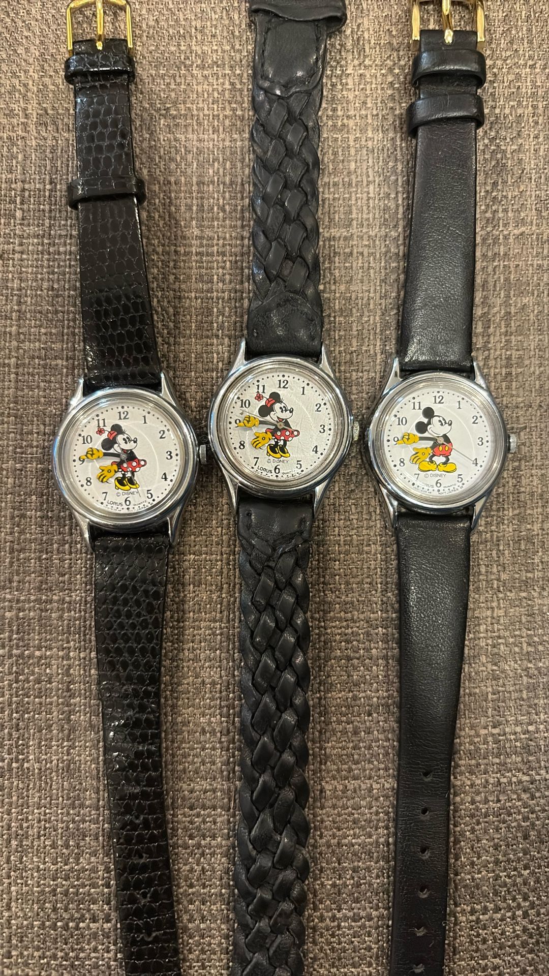 Disney Mickey And Minnie Lorus Watch