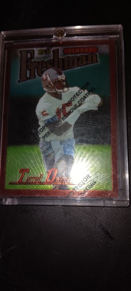 Terrell Owen's Rookie Card