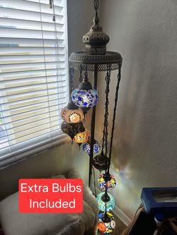TURKISH MOSIAC LAMPS, SET OF 4