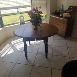 antique drop leave table 