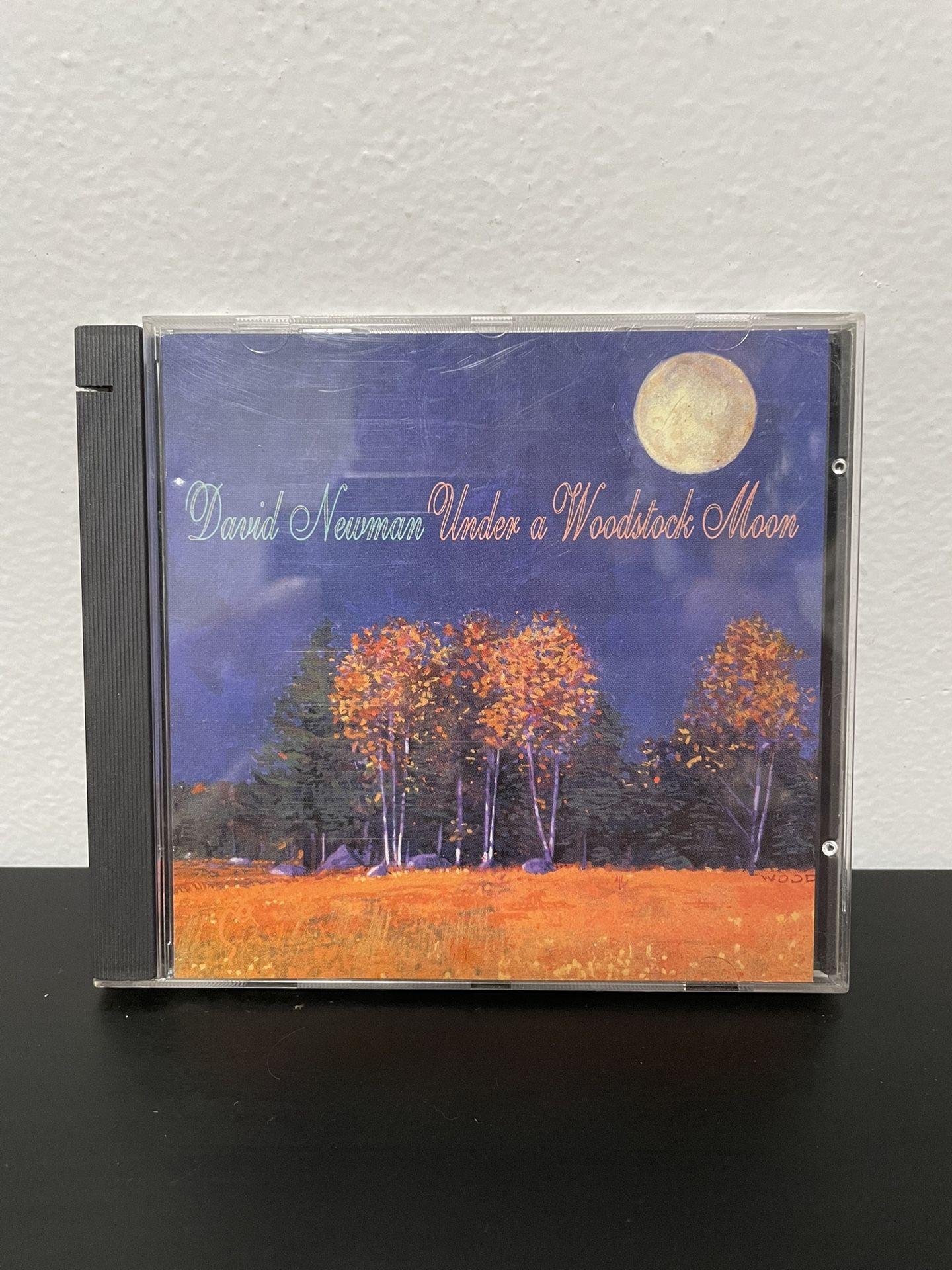 David Newman Under A Woodstock Moon CD Album Jazz Music 90s Vintage 1996