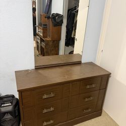 Small Dresser/ Mirror 