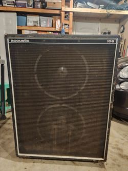 Acoustic 106 Bass Cabinet Dual 15" Woofers