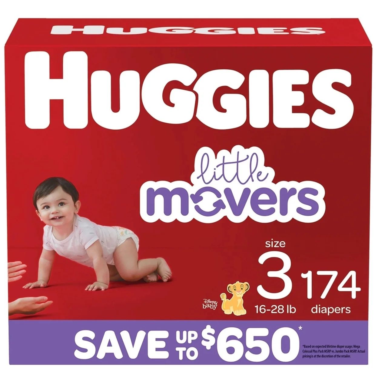 Huggies Size 3 174 Count