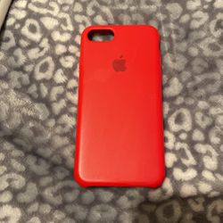 iPhone 7 Red Case $5