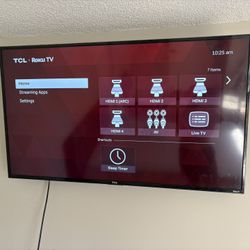 55” TV, Good Condition