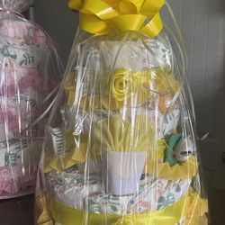 # Diaper Cake # Pastel De Pañales Para Regalo 