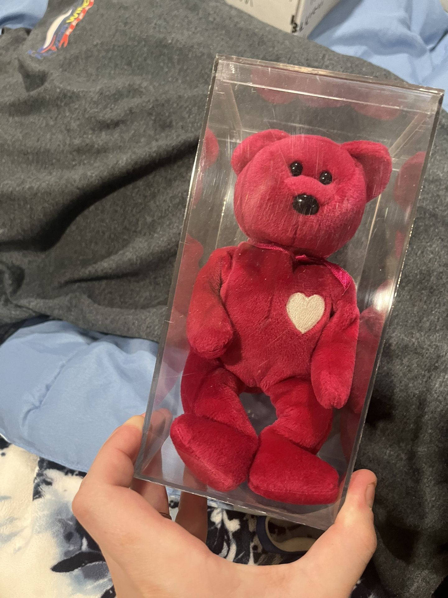 EXTREMELY RARE 1999 VALENTINA THE BEAR TY Beanie Baby