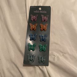 Butterfly Hair Clips 