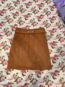 NEW Brown Skirt size small