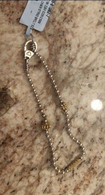 Gold And Silver Bracelet $300 Value Lagos