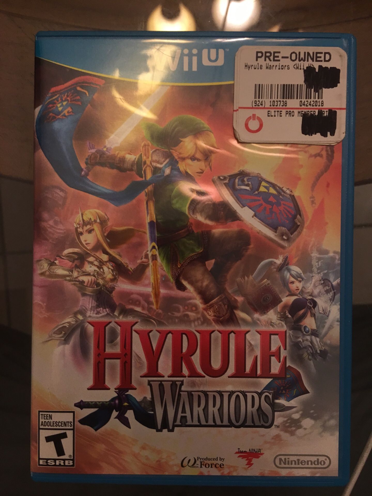 Nintendo Wii U hyrule warriors