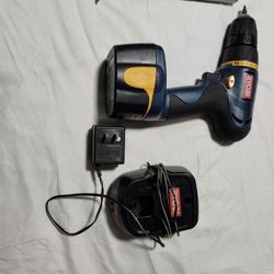 RYOBI CORDLESS DRILL 