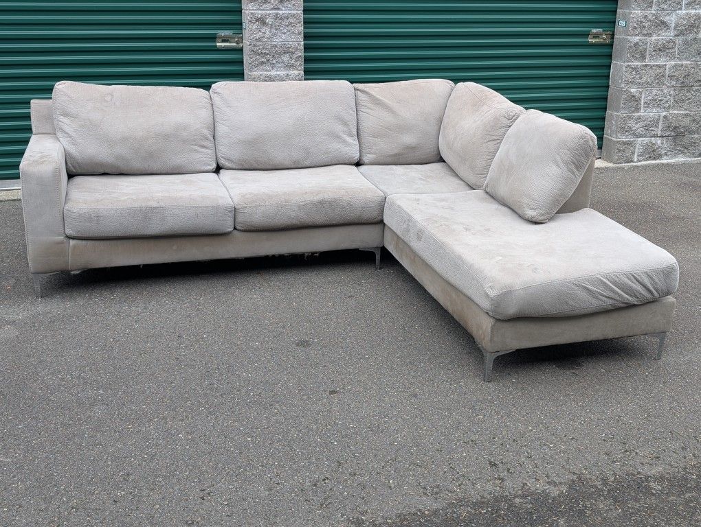 Gray Sectional Sofa Delivery Available