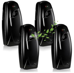Maxcheck Automatic Air Freshener Spray Dispenser 10 Pack Wall Mounted Free Standing Restroom Air Freshener Battery Operated Automatic Sprayer Dispense