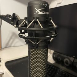 HyperX Quadcast Gaming Microphone And Arm Stand
