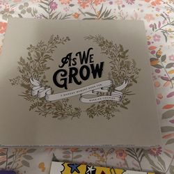 As We Grow Memory Book For Couples 