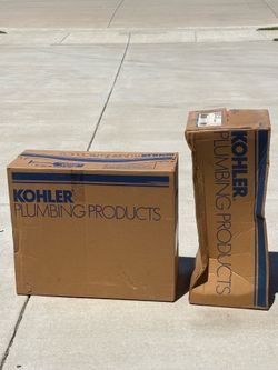 NEW Kohler Sink & Pedestal