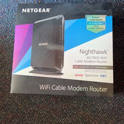Nighthawk AC1900 Wifi Cable Model Router