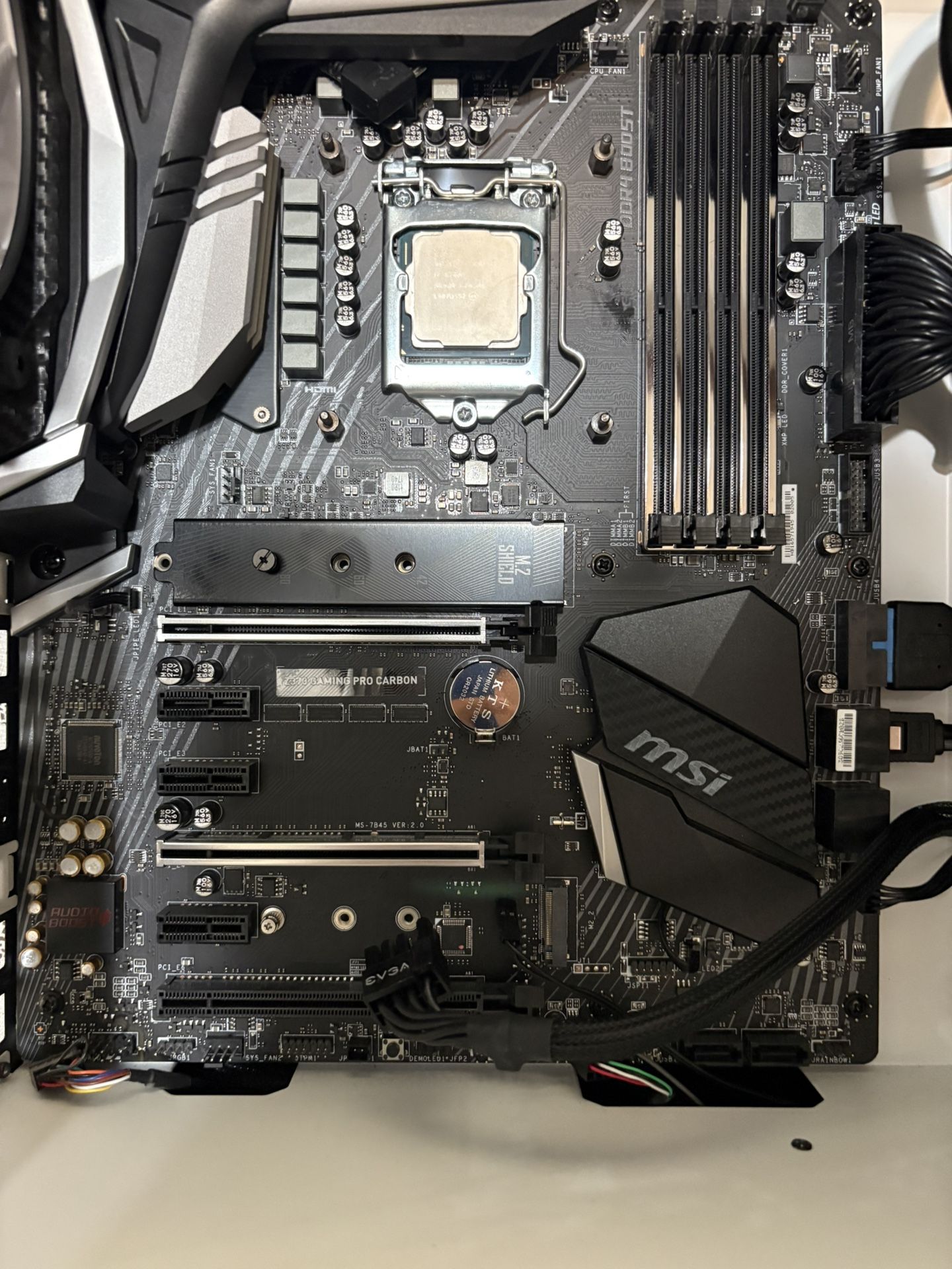 Core i7 7800K And MSI Z390 Gaming Pro Carbon