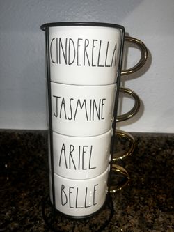 Rae Dunn Princess Mugs