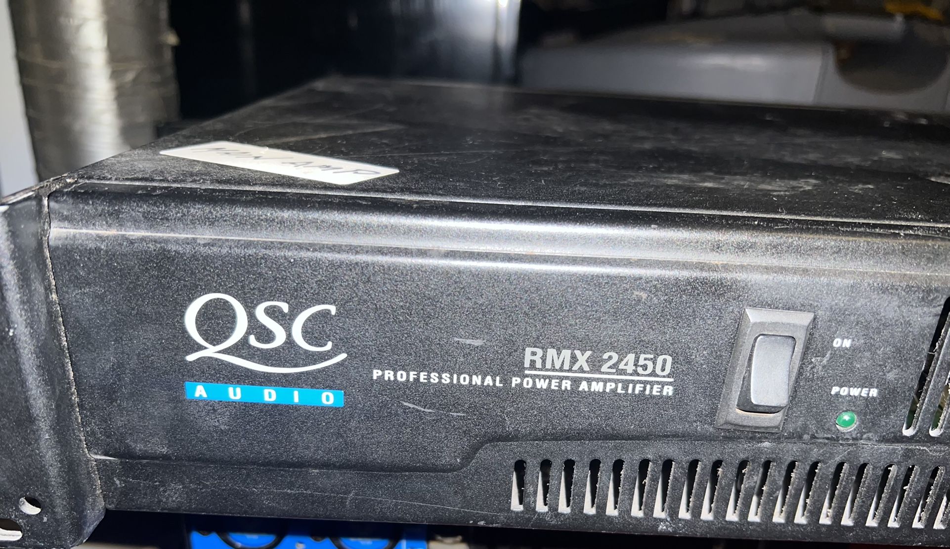 Qsc 2450 Power Amplifier 