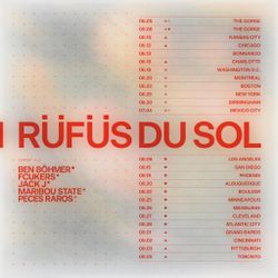 2 Rufus Du Sol Gorge Amphitheater Friday Show Tickets