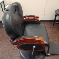 Barber Chair, Tables, Tv Stand, Lights And Mirror 