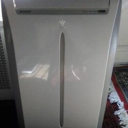 Sharp CVPD13PX 13,000 BTU Portable Air Conditioner with LCD Full Funct -