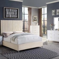 Fabriano Collection Queen size bed- Available also in EK Size Now 639.00 Free Delivery 🚚