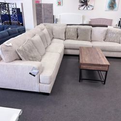 Rawcliffe Sectional $10 Down Payment And Financing Available