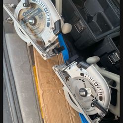 Porter Cable 7”1/4 Saws MAG LIKE NEW $280 EACH 