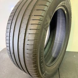 V770  275 50 20 113Y  Michelin  Pilot Sport 4  One Used Tire 70% Life 