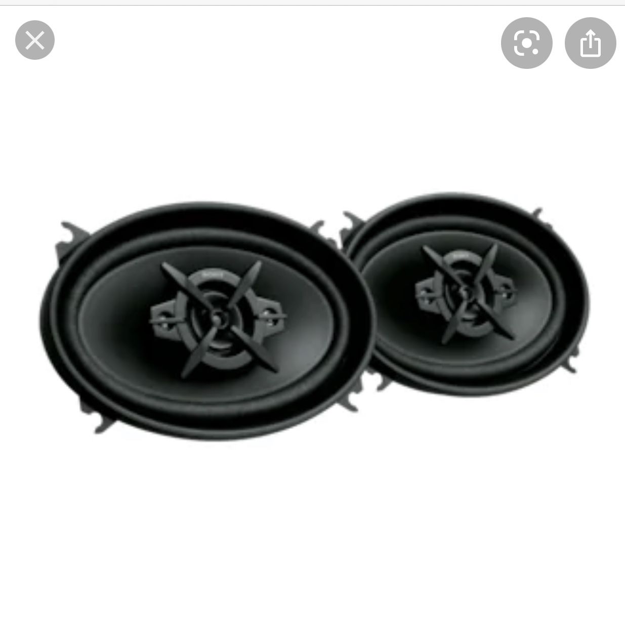 Sony 4x6 speakers