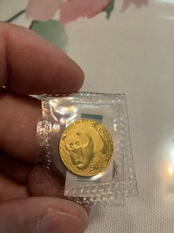 2001 China PANDA 1/10oz GOLD