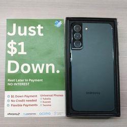 Samsung Galaxy S22 Plus 5G 128gb  Unlocked, FREE Smartwach/ Headphones. Pay $1 Today Rest in payments. NO CREDIT NEEDED FINANCING