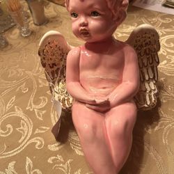 Beautiful Ceramic Angel Statue 
