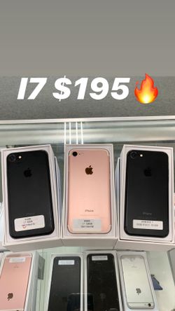 iPhone 7 unlocked excellent condition! $195🔥