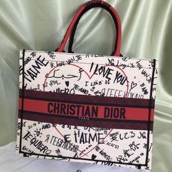 Dior booktote women handbag Valentine's Day limited series