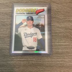 2026 Topps Heritage Yamamoto Chrome 