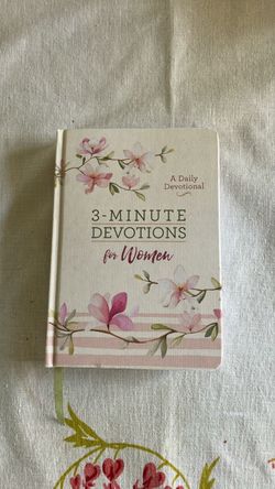 3 Minute Devotional for women book