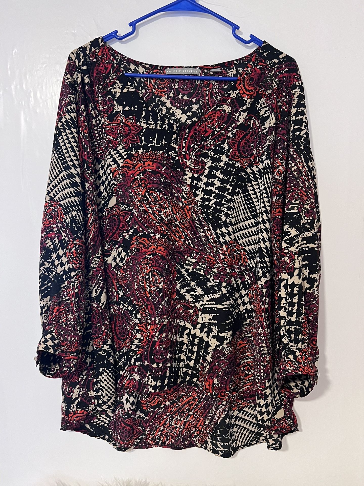 Valerie Stevens Top Size Xl
