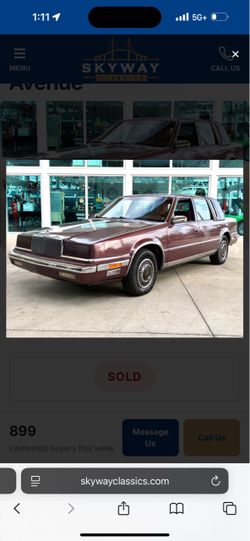 1990 Chrysler New Yorker