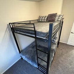 Twin Sized Bunk Beds With Mattresses