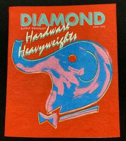 Diamond Hardware Elephant Tee Large.