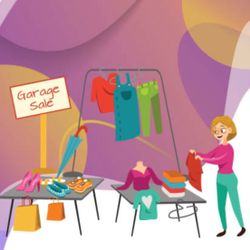 Two sisters Garage Sale