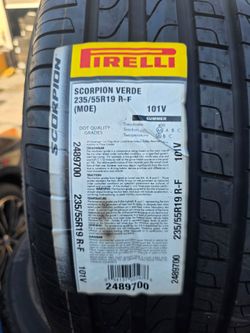 19" PIRELLI RUNFLAT SCORPION VERDE tires 235.55.19