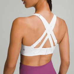 Lululemon Energy Bra *High Support, B–DDD Cups
White 34G Running sports
